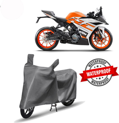 THE REAL ARV Two Wheeler Cover for KTM(RC 125, Grey)