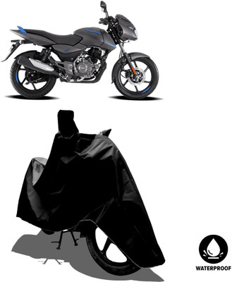 Amexride Waterproof Two Wheeler Cover for Bajaj(Pulsar 125 Neon BS6, Black)