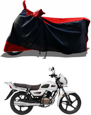 DeepShakshi AUTOMOTIVE Waterproof Two Wheeler Cover for TVS(Radeon, Red)