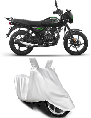 BbcMart Waterproof Two Wheeler Cover for Bajaj(CT 125X, Silver)