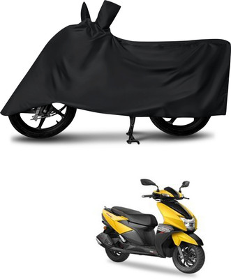 DeepShakshi AUTOMOTIVE Waterproof Two Wheeler Cover for TVS(Ntorq 125, Black)