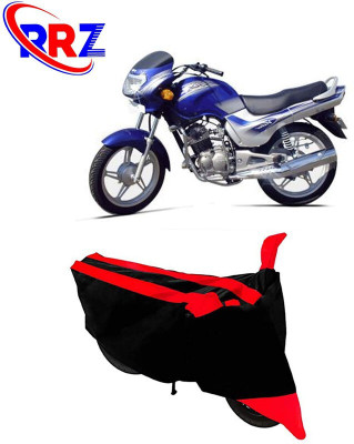 DeepShakshi AUTOMOTIVE Two Wheeler Cover for TVS(Victor GLX, Black, Red)