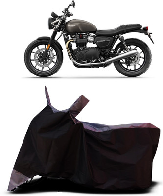 VESMEI Two Wheeler Cover for Triumph(Street Twin BS6, Grey)
