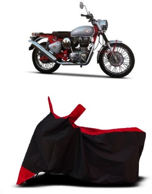 VESMEI Two Wheeler Cover for Royal Enfield(Bullet Trials 350, Red)