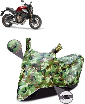 GOSHIV-car and bike accessories Waterproof Two Wheeler Cover for Honda(Green)