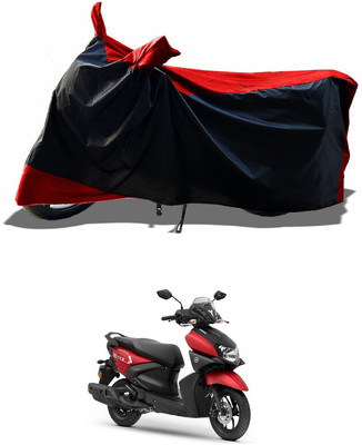 AESTRYD Two Wheeler Cover for Yamaha(Ray Z BS6, Red)