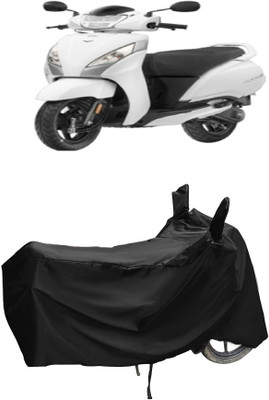 Autoprime Two Wheeler Cover for TVS(Jupiter 125, Black)