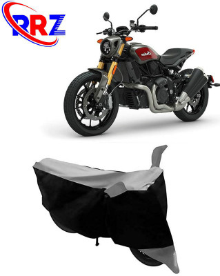 RRZ Waterproof Two Wheeler Cover for Indian(FTR 1200, Black, Grey)