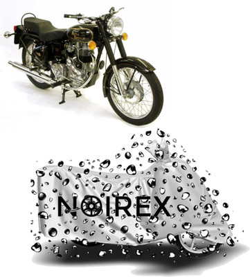 NOIREX Two Wheeler Cover for Royal Enfield(Bullet 500, Silver)