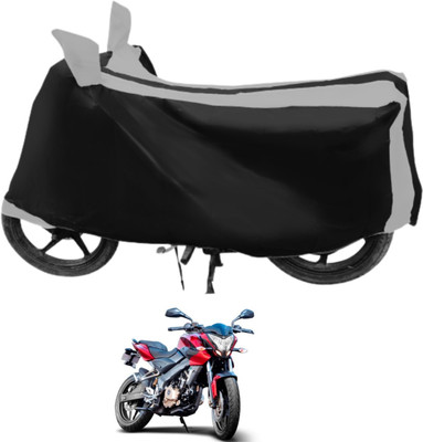 Euro Care Waterproof Two Wheeler Cover for Bajaj(Pulsar 200 NS DTS-i, Silver)