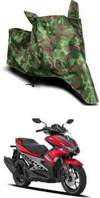 Furious3D Two Wheeler Cover for Yamaha(Aerox 155 Maxi, Multicolor)