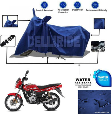 TPNYKR Two Wheeler Cover for Bajaj(Platina 100 DTS-i, Blue)