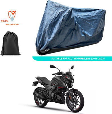 CODOKI Waterproof Two Wheeler Cover for Bajaj(Blue)