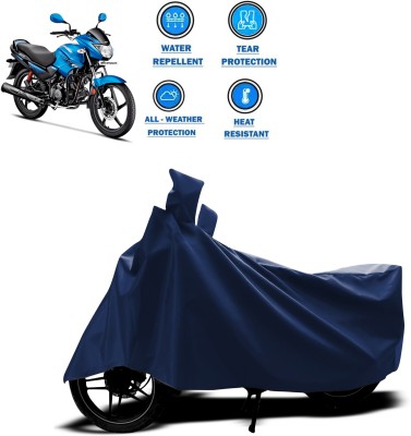 CODOKI Waterproof Two Wheeler Cover for Hero(Glamour FI, Blue)