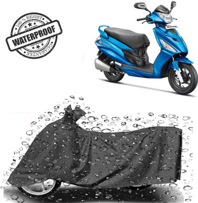 ROYAL AUTO MART Waterproof Two Wheeler Cover for Hero(Maestro Edge, Grey)