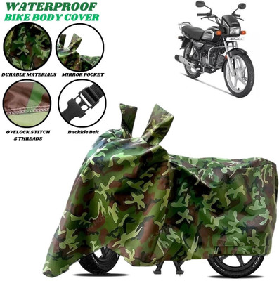 SRP PRODUCT Waterproof Two Wheeler Cover for Hero(Splendor Pro Classic, Green)