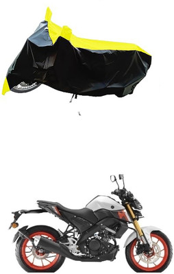 VESMEI Two Wheeler Cover for Yamaha(MT-15, Yellow)