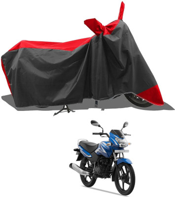 KEDIT Two Wheeler Cover for TVS(Star Sport, Red)