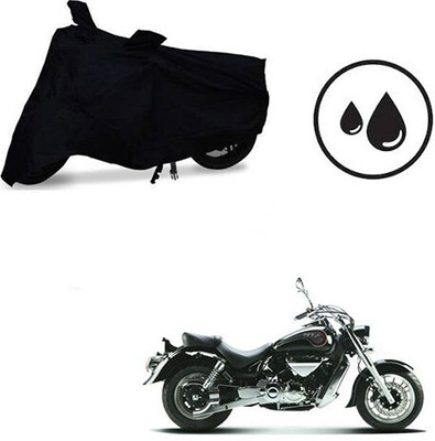 MMSSTAR Waterproof Two Wheeler Cover for Hyosung(ST7, Black)