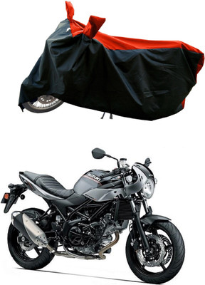 DeepShakshi AUTOMOTIVE Waterproof Two Wheeler Cover for Suzuki(SV 650 BS6, Red)