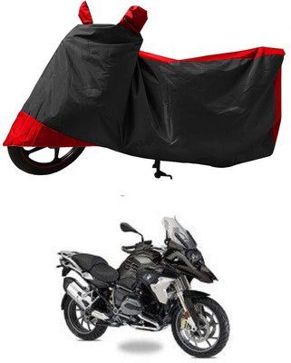 GROFATIK Two Wheeler Cover for BMW(R 1200 GS, Red, Black)