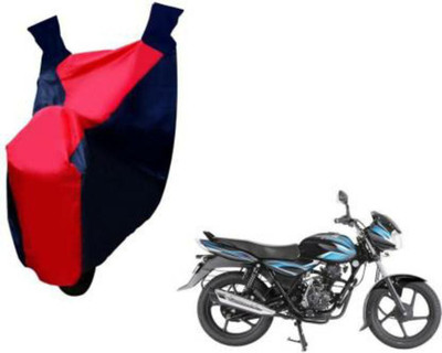 HMS Two Wheeler Cover for Bajaj(Discover 100 DTS-i, Red, Blue)