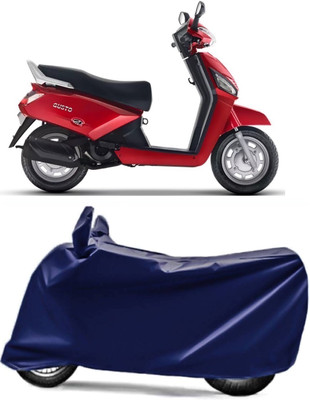 AUCTIMO Two Wheeler Cover for Mahindra(Gusto, Blue)