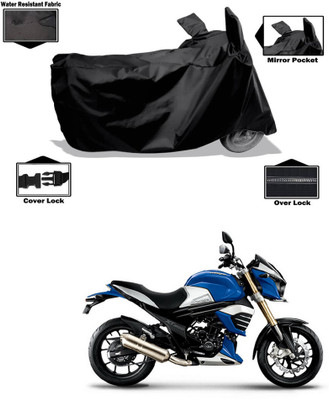 CODOKI Waterproof Two Wheeler Cover for Mahindra(Black)