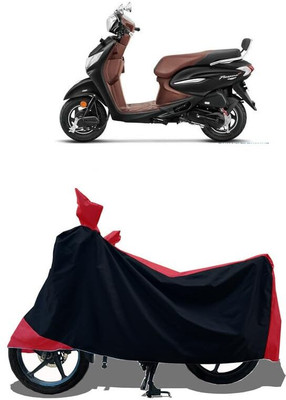 AASHTIK MART Two Wheeler Cover for Hero(Pleasure Plus, Red)