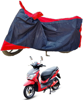 MMSSTAR Waterproof Two Wheeler Cover for Hero(Electric Dash, Red, Blue)