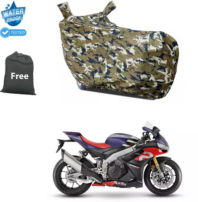 CODOKI Waterproof Two Wheeler Cover for Aprilia(RSV4, Yellow)