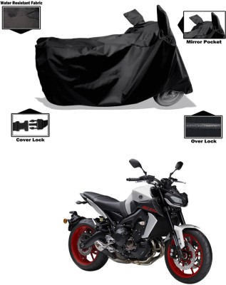 PAGORA Waterproof Two Wheeler Cover for Yamaha(MT 9, Black)