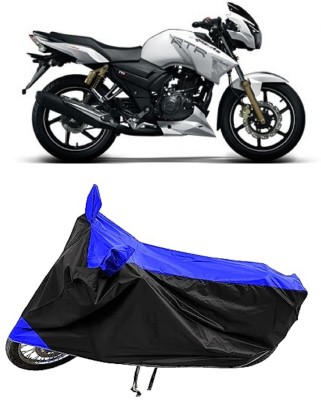 Mdstar Waterproof Two Wheeler Cover for TVS(Apache RTR 180, Blue)