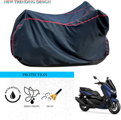 ANTHUB Waterproof Two Wheeler Cover for Yamaha(NMax 155, Black)