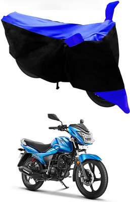 Furious3D Two Wheeler Cover for TVS(Victor, Blue, Black)