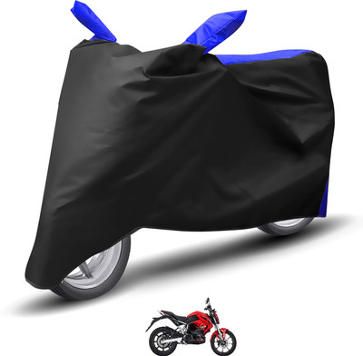 Caronix Waterproof Two Wheeler Cover for Revolt(Blue)