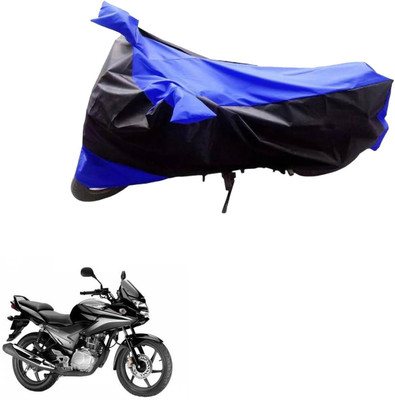 MWBB Waterproof Two Wheeler Cover for Honda(CBF Stunner, Black, Blue)