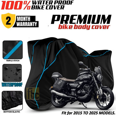 FBC Waterproof Two Wheeler Cover for TVS(Grey, Multicolor)