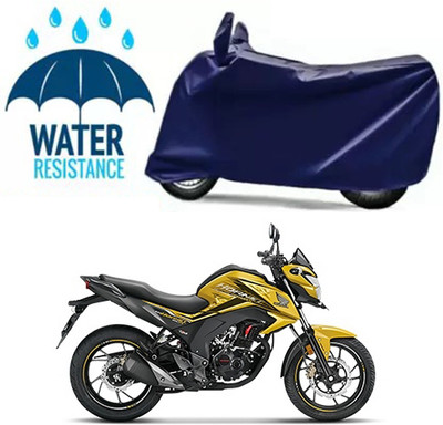 Furious3D Two Wheeler Cover for Honda(CB Hornet 160R, Blue)