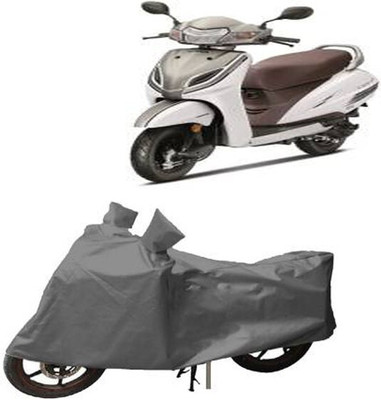 DeepShakshi AUTOMOTIVE Waterproof Two Wheeler Cover for Honda(Activa 5G, Grey)