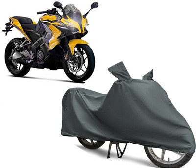 EGAL Two Wheeler Cover for Bajaj(Pulsar SS400, Grey)