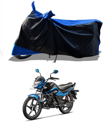 DeepShakshi AUTOMOTIVE Waterproof Two Wheeler Cover for Hero(Splendor I Smart, Blue)