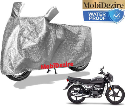 Wamus Auto Waterproof Two Wheeler Cover for Vespa(Vespa SXL 125, Silver)