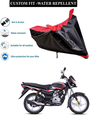CODOKI Waterproof Two Wheeler Cover for Bajaj(Platina 100 DTS-i, Red)