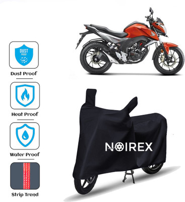 NOIREX Two Wheeler Cover for Honda(CB Hornet 160R, Black)