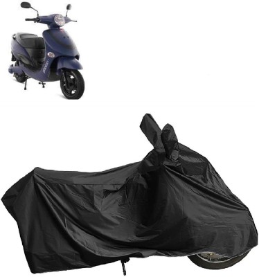 DIGGU Two Wheeler Cover for Hero(Electric Photon BS6, Black)