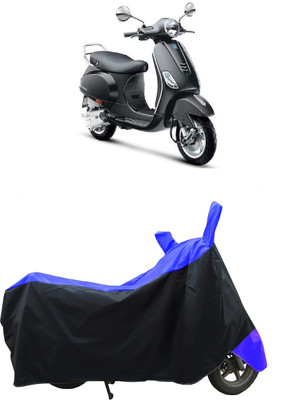 Coxtor Waterproof Two Wheeler Cover for Vespa(Vespa VXL 125, Blue)