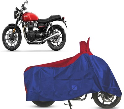 EGAL Waterproof Two Wheeler Cover for Triumph(Street Twin BS6, Red)