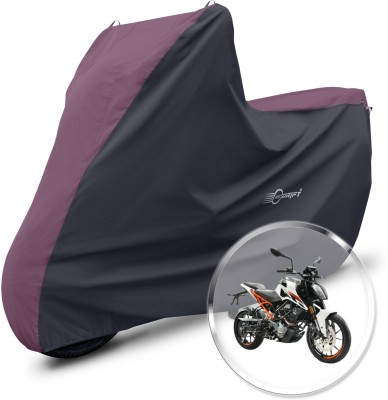 Neodrift Two Wheeler Cover for KTM(125 Duke, Maroon, Black)