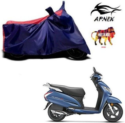 DeepShakshi AUTOMOTIVE Waterproof Two Wheeler Cover for Honda(Activa 125, Red, Blue)